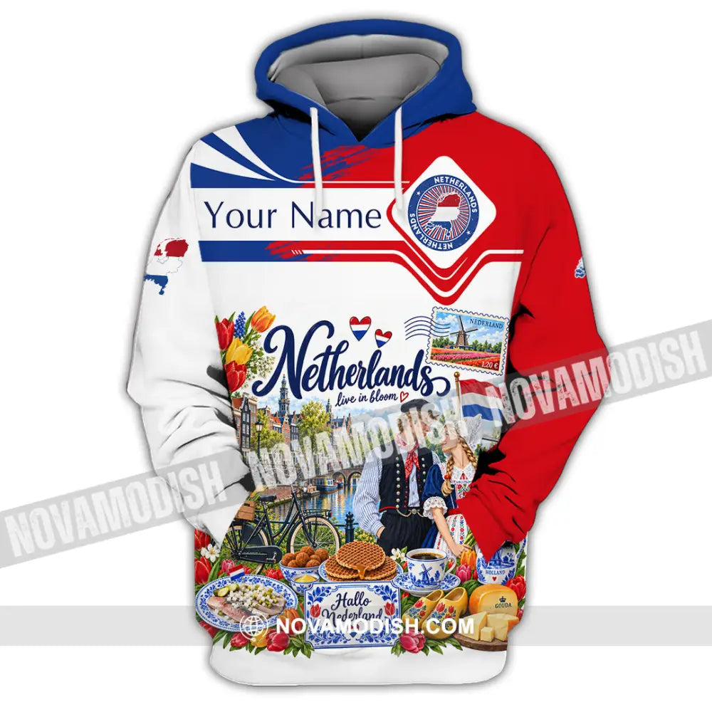 Unisex Shirt - Custom Netherlands Shirt - Hoodie / S - T-shirt