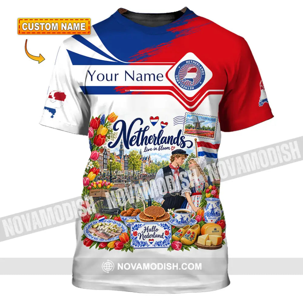 Unisex Shirt - Custom Netherlands Shirt - T-shirt