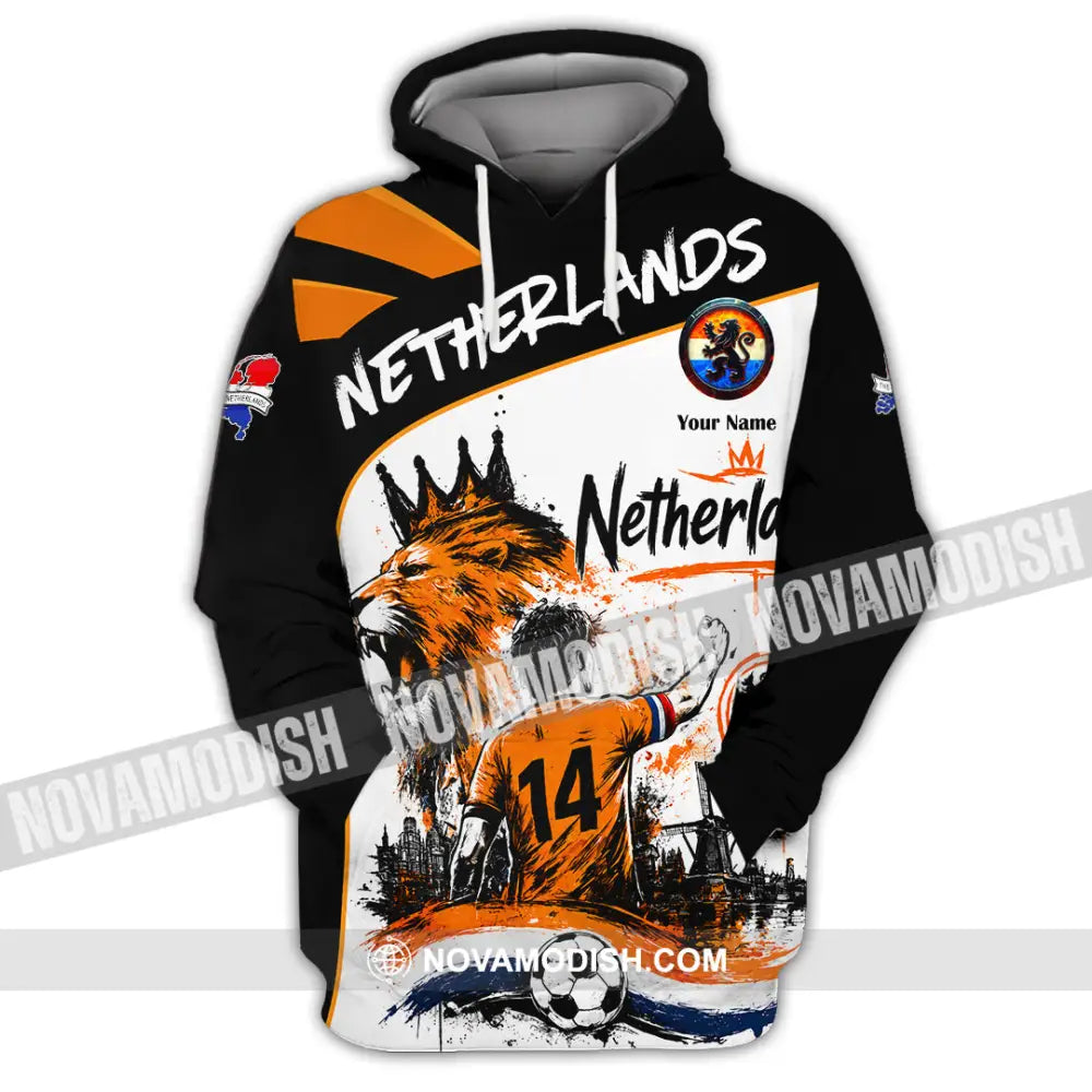 Unisex Shirt - Custom Netherlands World Cup 2026 Shirt - Hoodie / S - T-shirt