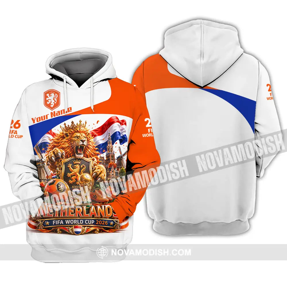 Unisex Shirt - Custom Netherlands World Cup 2026 Shirt - Hoodie / S - T-shirt