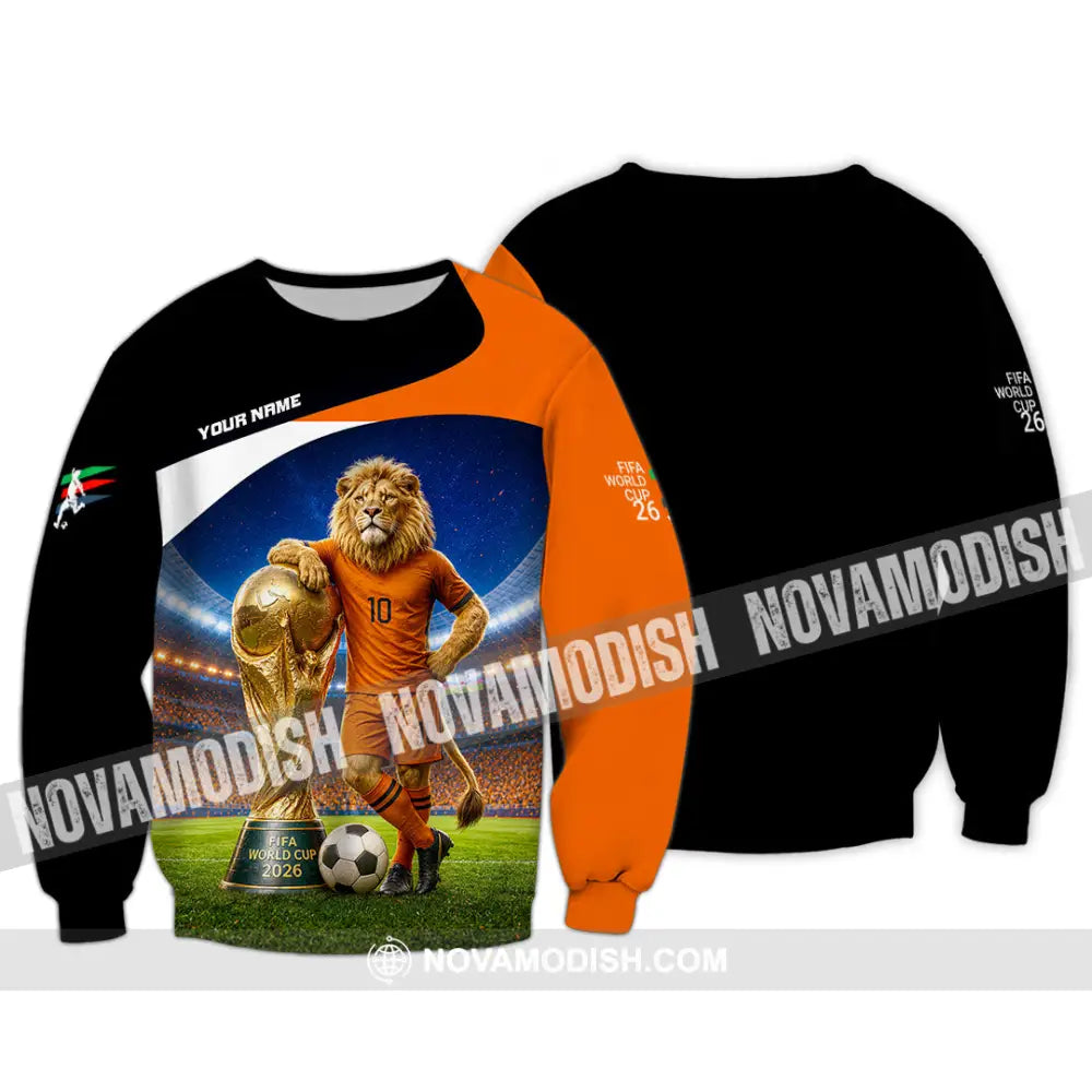 Unisex Shirt - Custom Netherlands World Cup 2026 Shirt - Long Sleeve / S - T-shirt