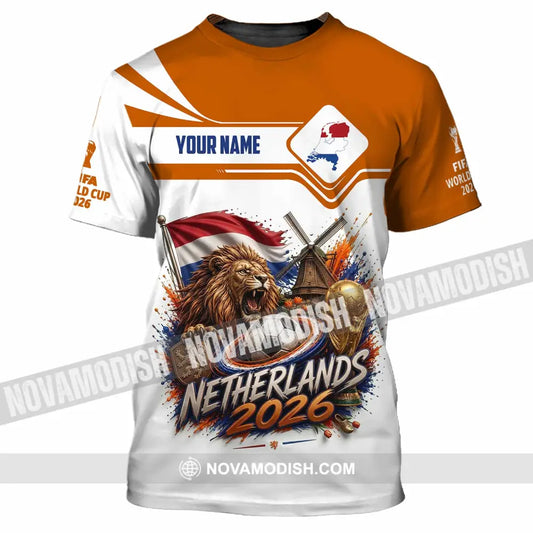Unisex Shirt - Custom Netherlands World Cup 2026 Shirt - T-Shirt / S - T-shirt
