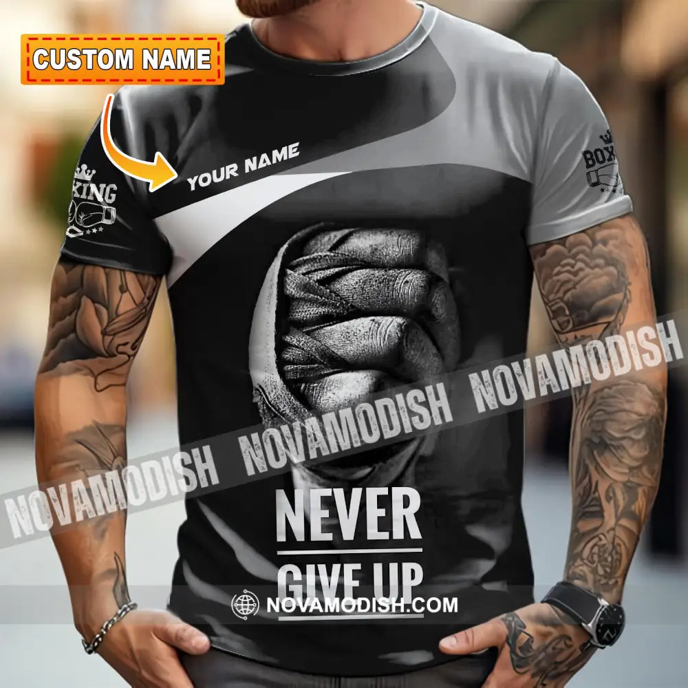 Unisex Shirt - Custom Never Give Up Shirt T-shirt