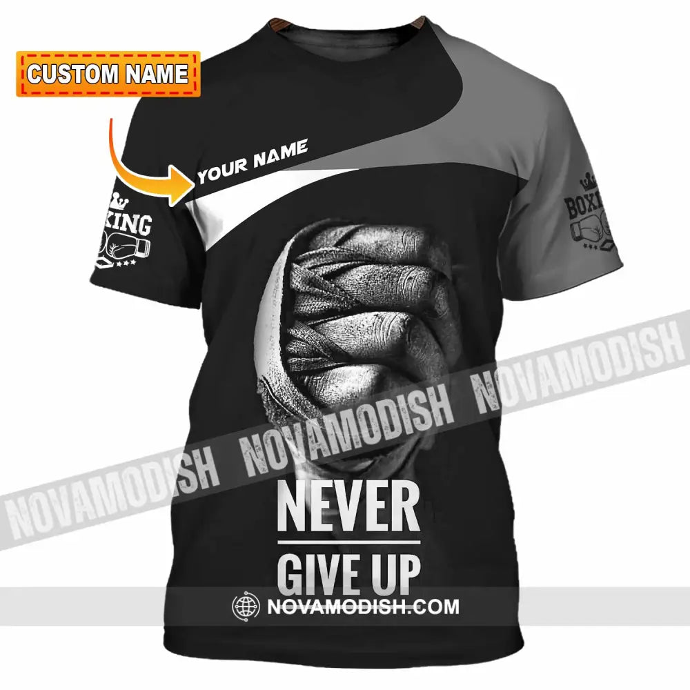 Unisex Shirt - Custom Never Give Up Shirt T-shirt