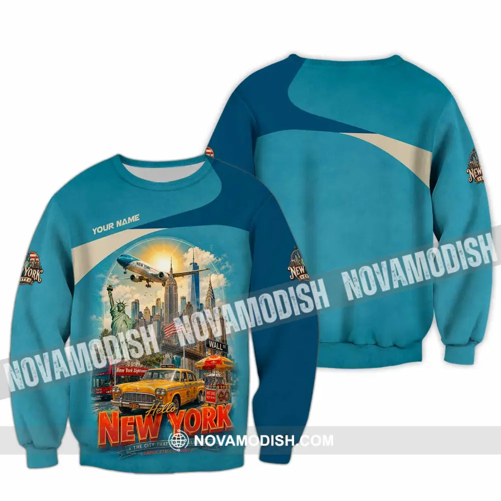 Unisex Shirt - Custom New York Shirt - Long Sleeve / S - T-shirt