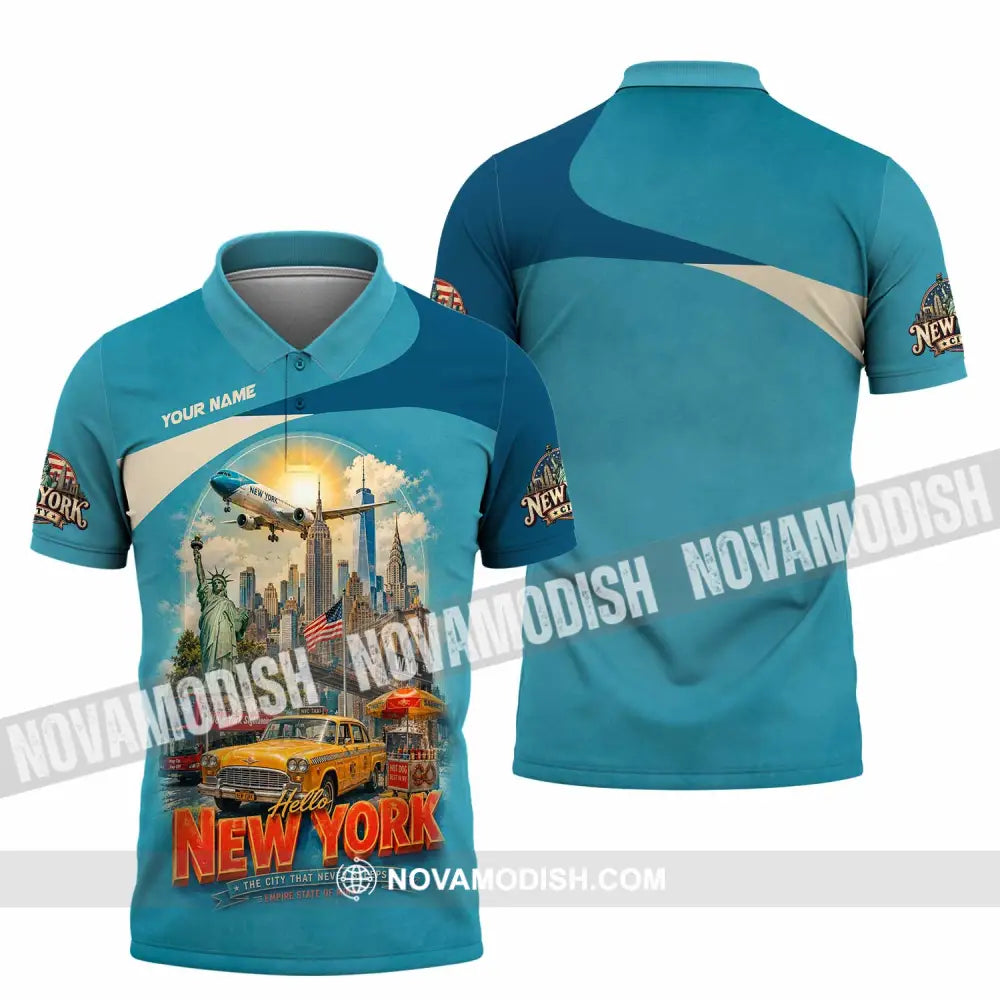 Unisex Shirt - Custom New York Shirt - Polo Shirt / S - T-shirt