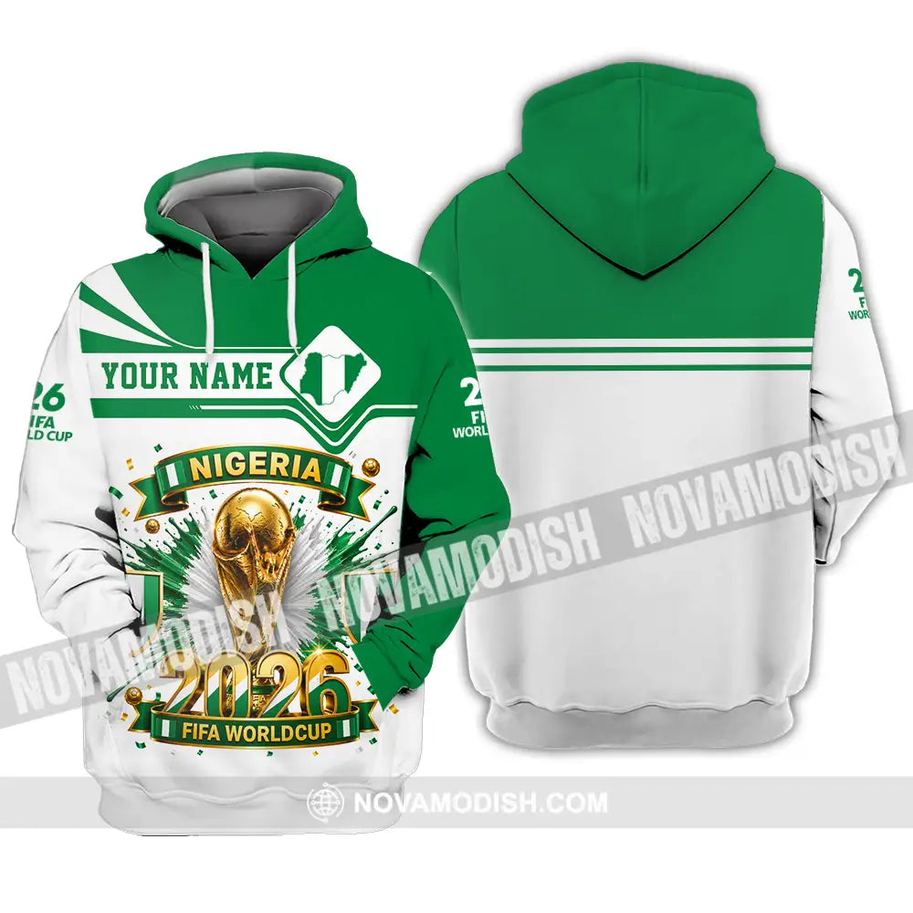 Unisex Shirt - Custom Nigeria World Cup 2026 Shirt - Hoodie / S - T-shirt