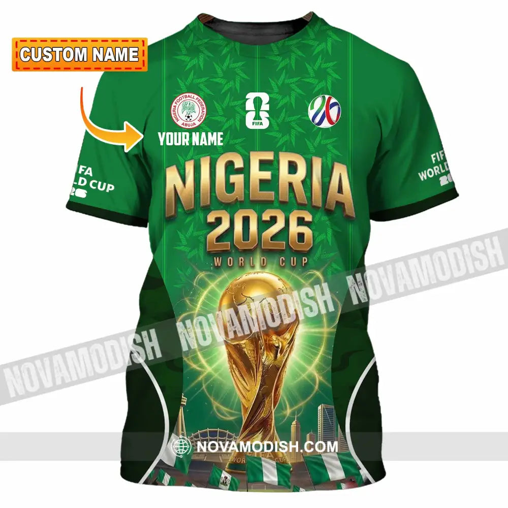 Unisex Shirt - Custom Nigeria World Cup 2026 Shirt - T-shirt