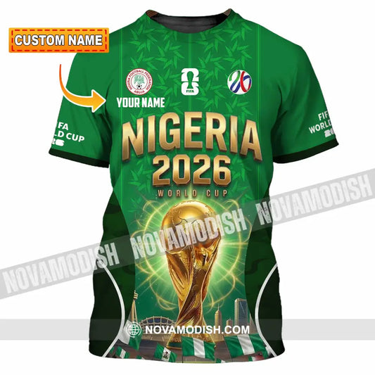 Unisex Shirt - Custom Nigeria World Cup 2026 Shirt - T-shirt