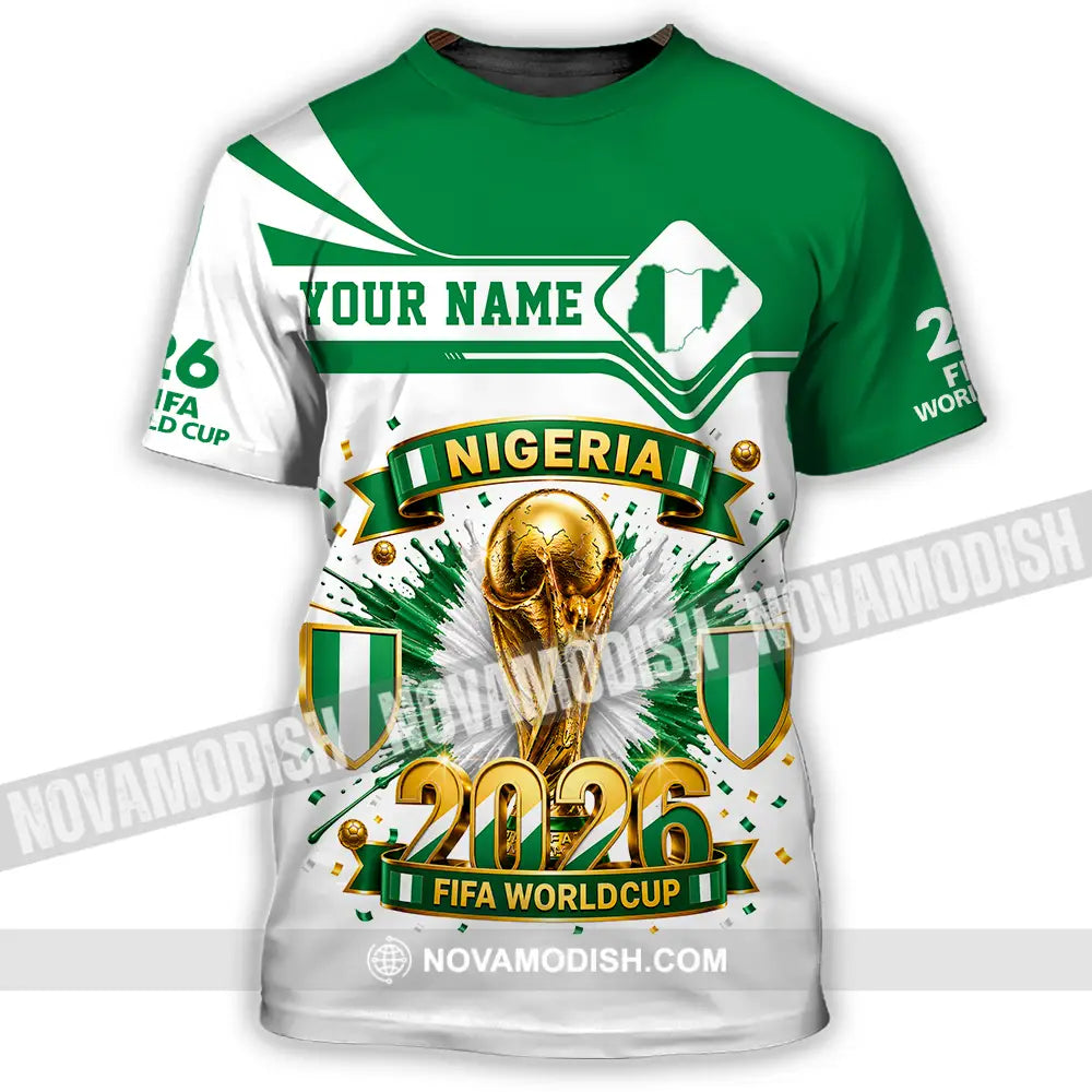 Unisex Shirt - Custom Nigeria World Cup 2026 Shirt - T-Shirt / S - T-shirt