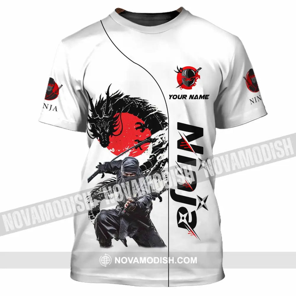 Unisex Shirt - Custom Ninja Design Shirt T-Shirt / S T-shirt