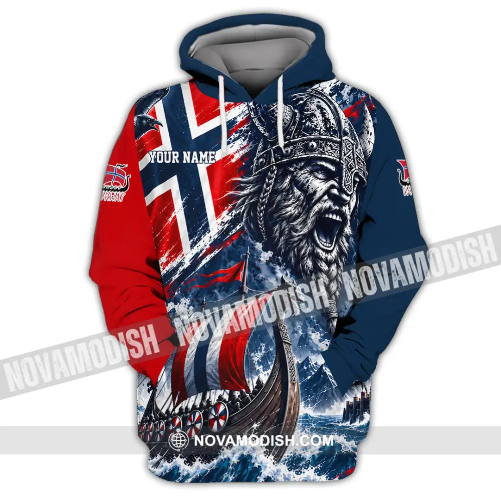 Unisex Shirt - Custom Norway Shirt - Hoodie / S - T-shirt