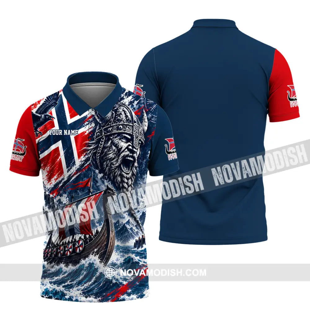 Unisex Shirt - Custom Norway Shirt - Polo Shirt / S - T-shirt