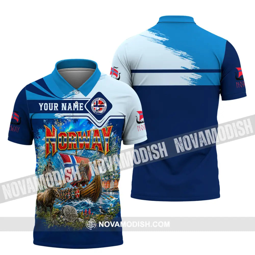 Unisex Shirt - Custom Norway Shirt - Polo Shirt / S - T-shirt