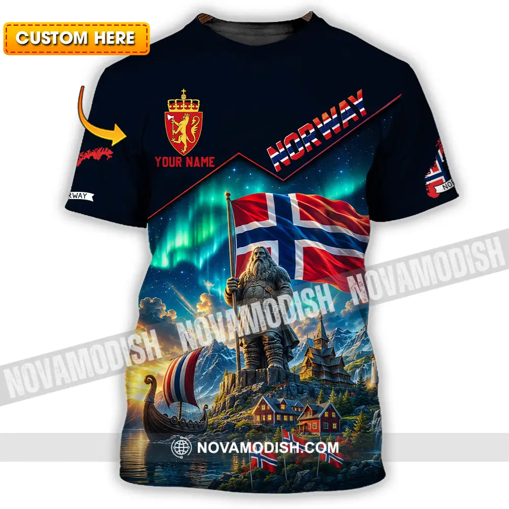 Unisex Shirt - Custom Norway Shirt - T-shirt