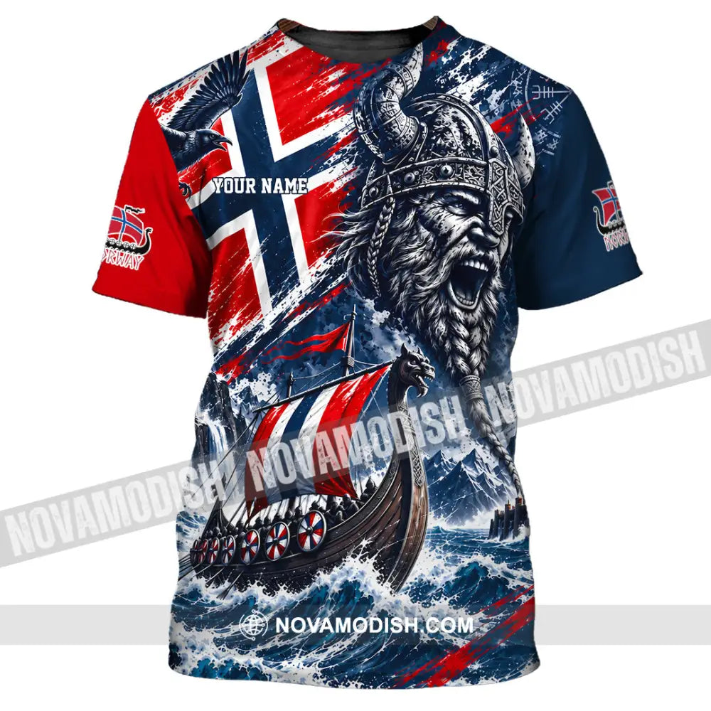Unisex Shirt - Custom Norway Shirt - T-Shirt / S - T-shirt