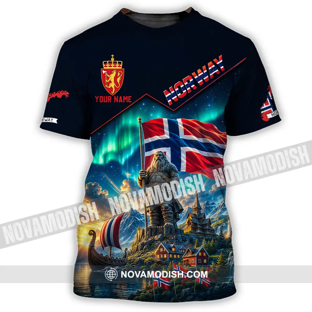 Unisex Shirt - Custom Norway Shirt - T-Shirt / S - T-shirt
