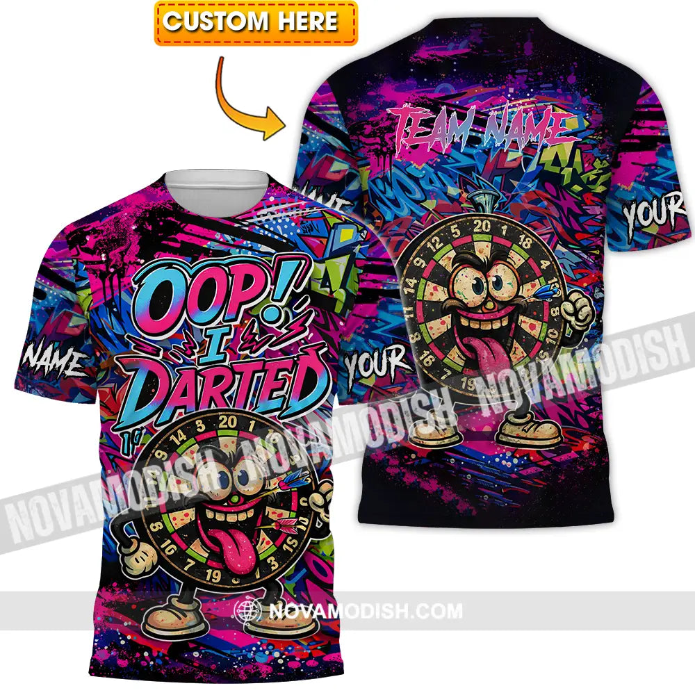 Unisex Shirt - Custom Oops I Darted 3D Shirt T-shirt