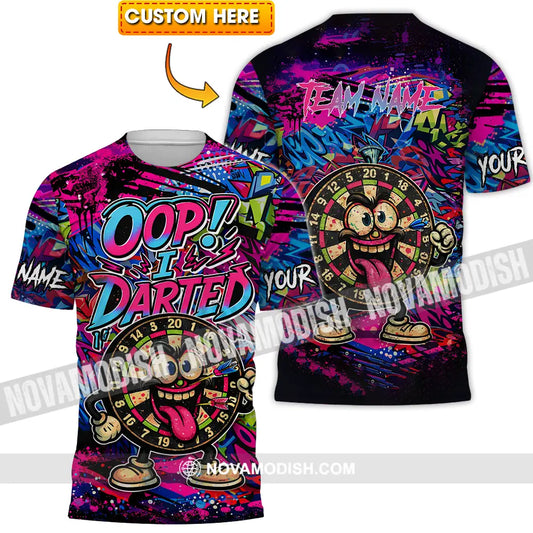 Unisex Shirt - Custom Oops I Darted 3D Shirt T-shirt