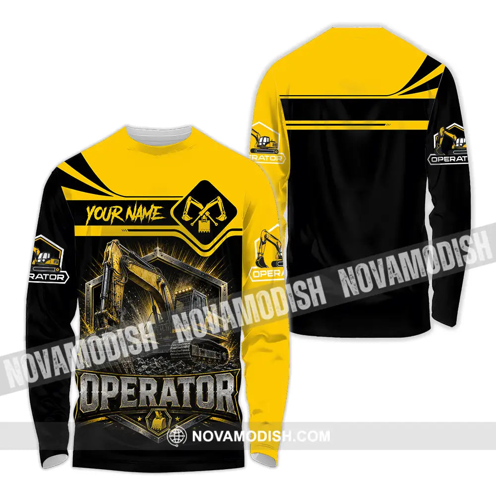 Unisex Shirt - Custom Operator Shirt - Long Sleeve Shirt / S - T-shirt