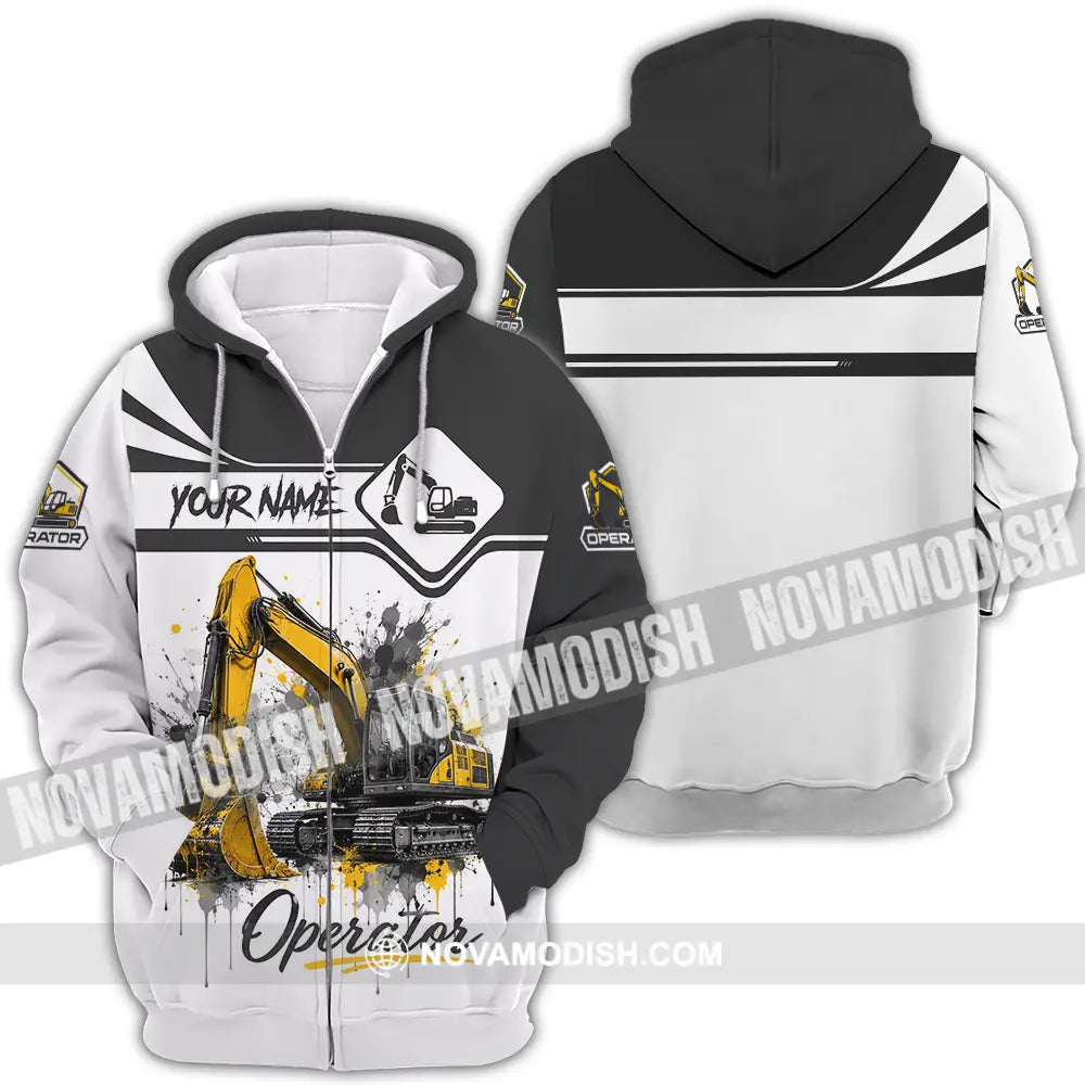 Unisex Shirt - Custom Operator Shirt - Zipper Hoodie / S - T-shirt