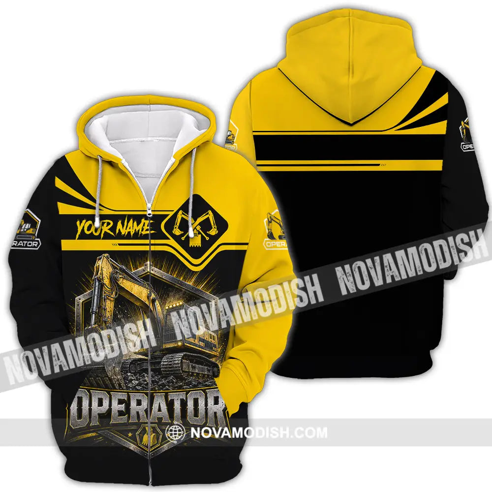 Unisex Shirt - Custom Operator Shirt - Zipper Hoodie / S - T-shirt