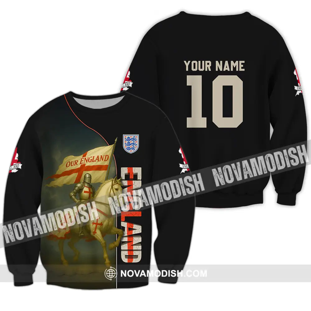 Unisex Shirt - Custom Our England Shirt Long Sleeve / S T-shirt