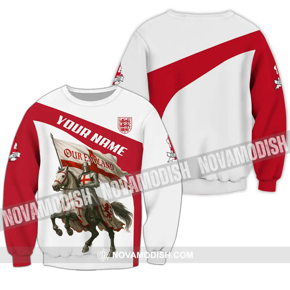 Unisex Shirt - Custom Our England Shirt Long Sleeve / S T-shirt