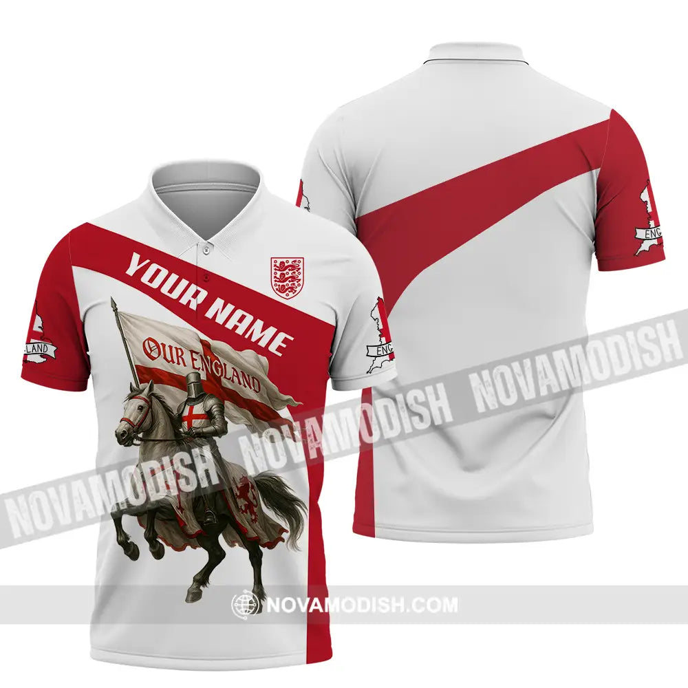 Unisex Shirt - Custom Our England Shirt Polo Shirt / S T-shirt