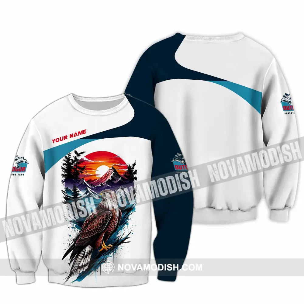 Unisex Shirt - Custom Outdoor Adventure Time 3D Shirt Long Sleeve / S T-shirt