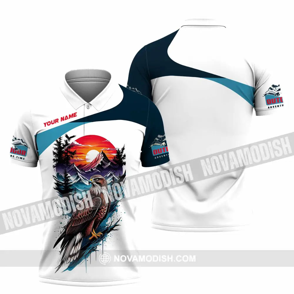 Unisex Shirt - Custom Outdoor Adventure Time 3D Shirt Polo Shirt / S T-shirt