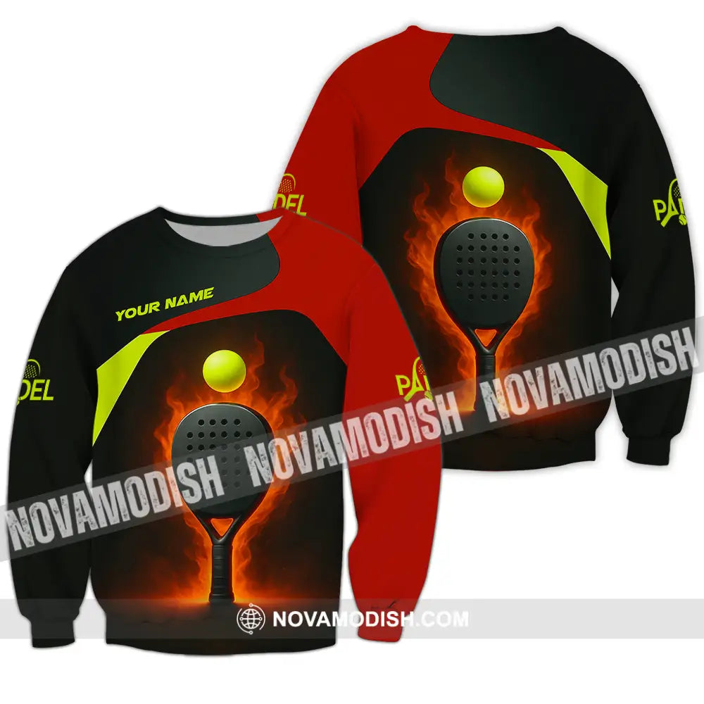 Unisex Shirt - Custom Padel Shirt Long Sleeve / S T-shirt