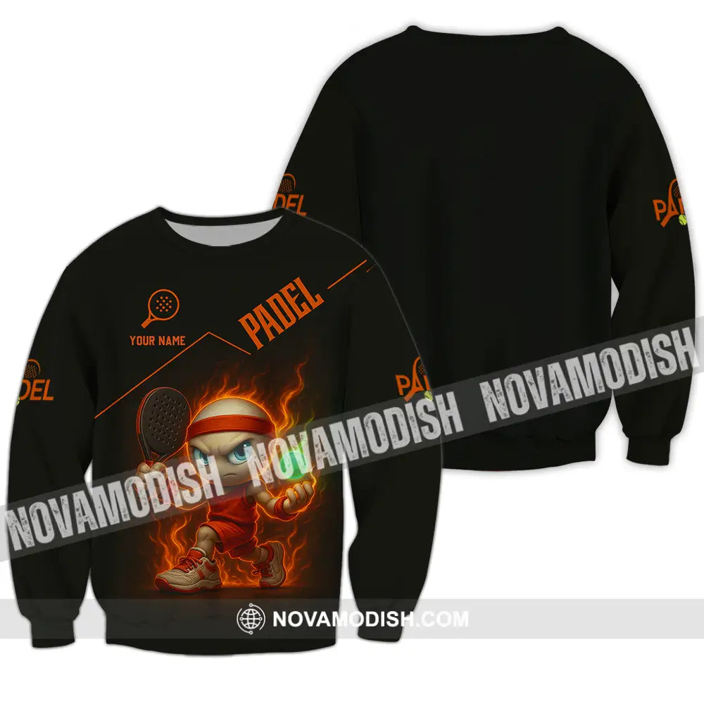 Unisex Shirt - Custom Padel Shirt Long Sleeve / S T-shirt