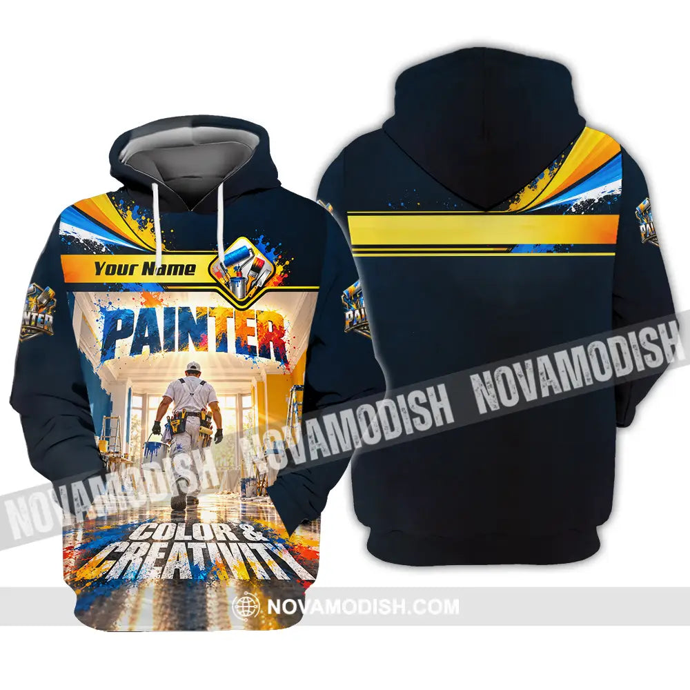 Unisex Shirt - Custom Painter Shirt - Hoodie / S - T-shirt