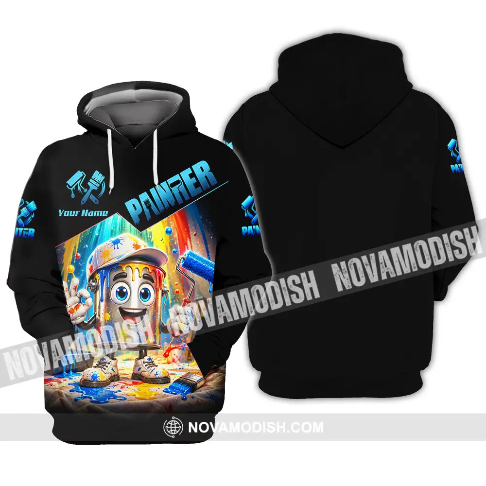 Unisex Shirt - Custom Painter Shirt - Hoodie / S - T-shirt