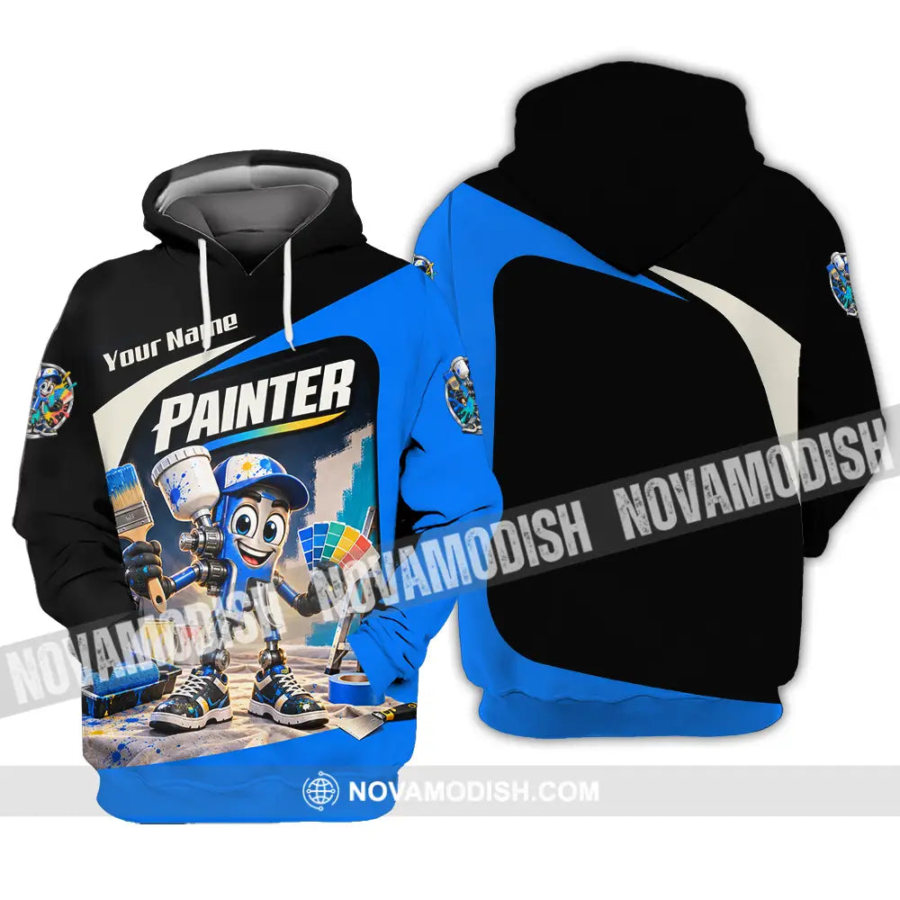 Unisex Shirt - Custom Painter Shirt - Hoodie / S - T-shirt