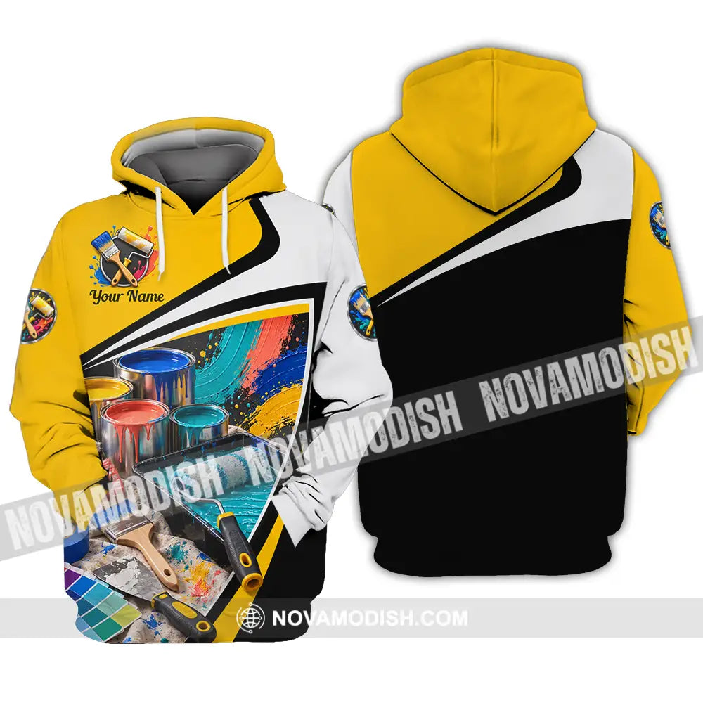Unisex Shirt - Custom Painter Shirt - Hoodie / S - T-shirt