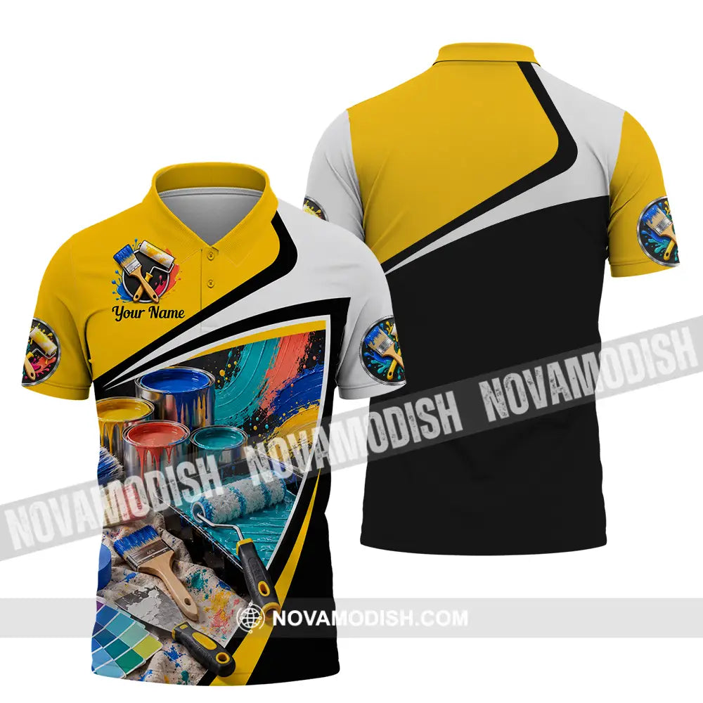Unisex Shirt - Custom Painter Shirt - Polo Shirt / S - T-shirt