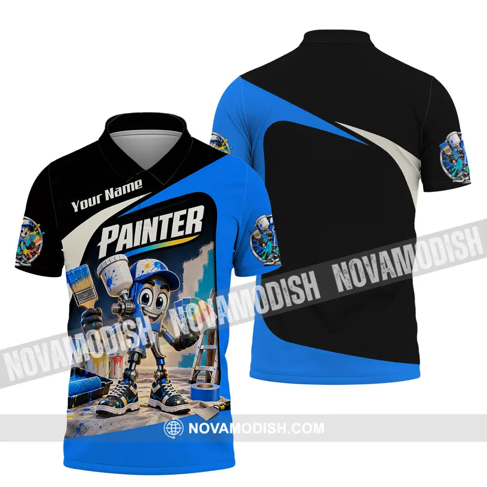 Unisex Shirt - Custom Painter Shirt - Polo Shirt / S - T-shirt