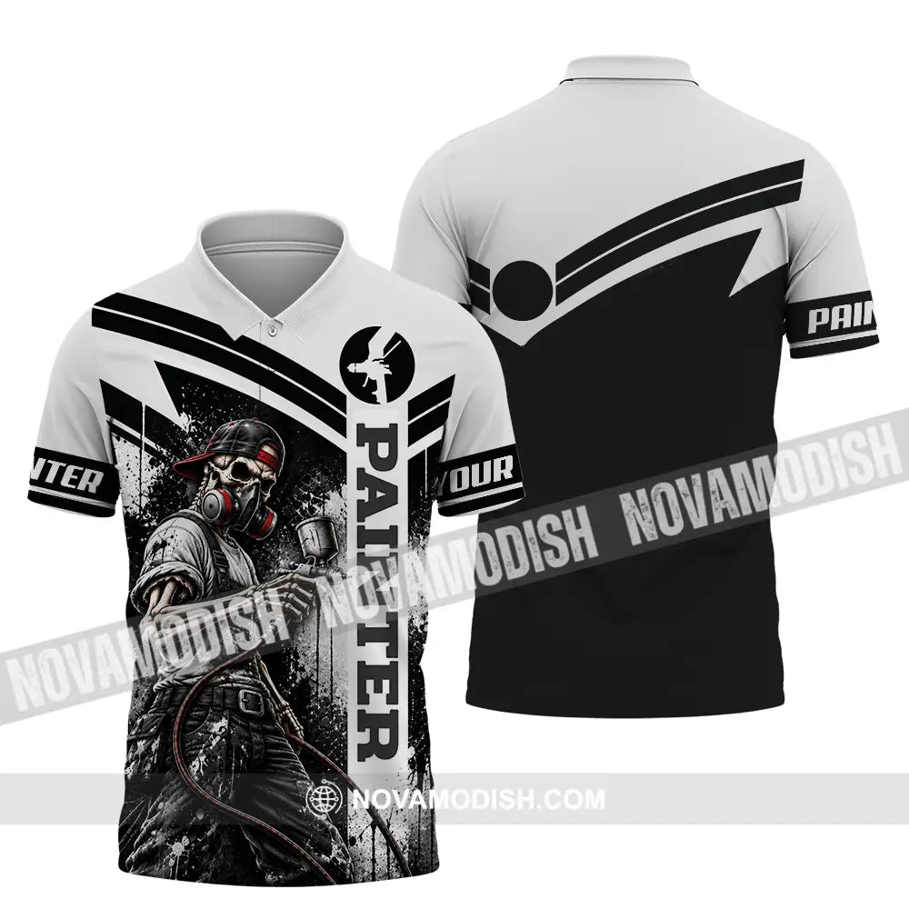 Unisex Shirt - Custom Painter Shirt - Polo Shirt / S - T-shirt