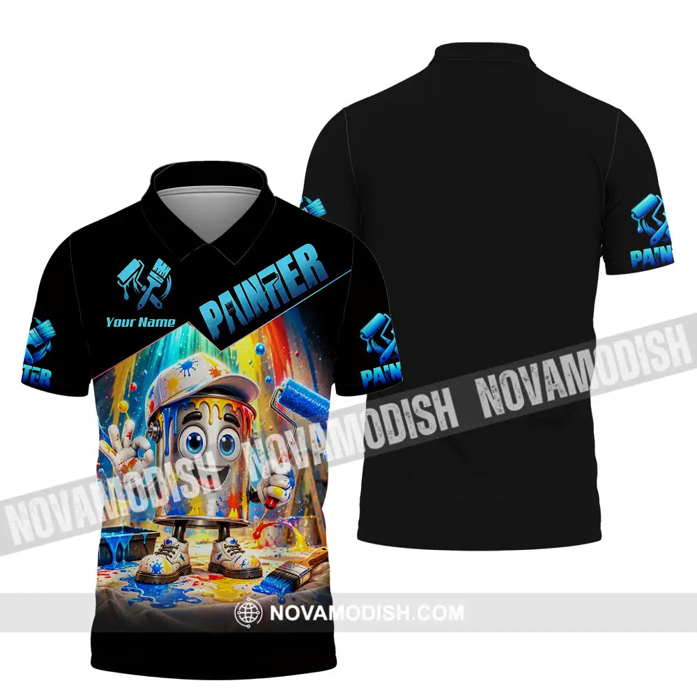 Unisex Shirt - Custom Painter Shirt - Polo Shirt / S - T-shirt