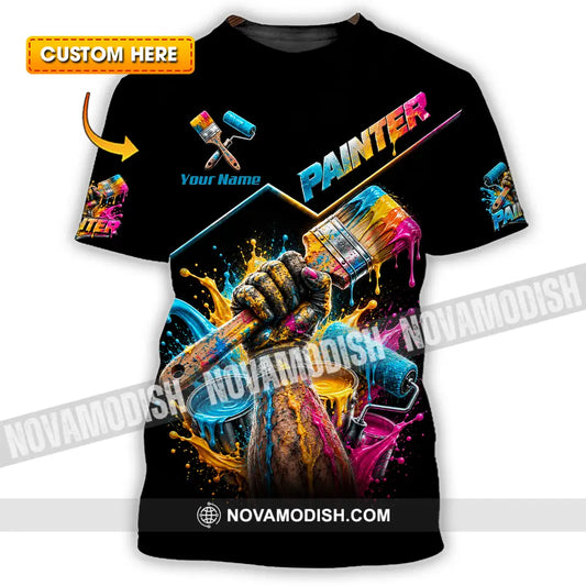 Unisex Shirt - Custom Painter Shirt - T-shirt