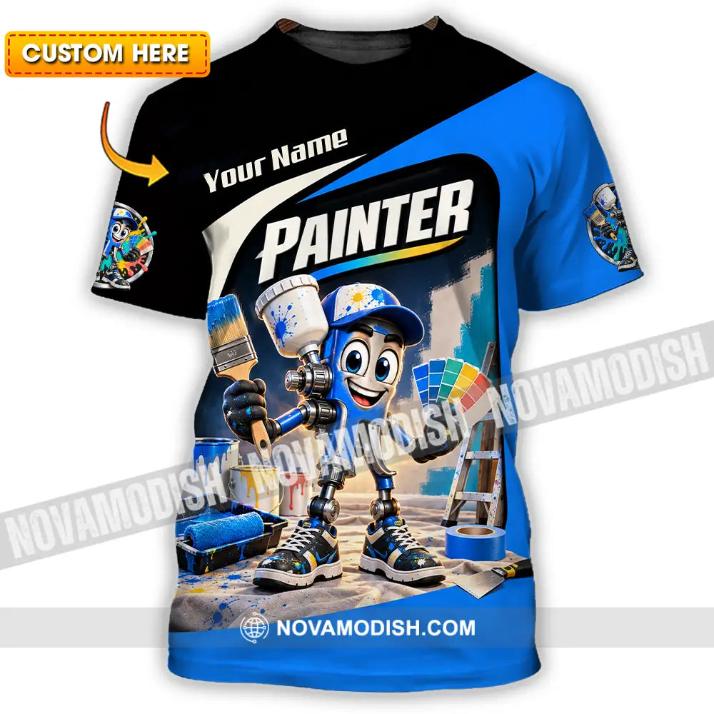 Unisex Shirt - Custom Painter Shirt - T-shirt