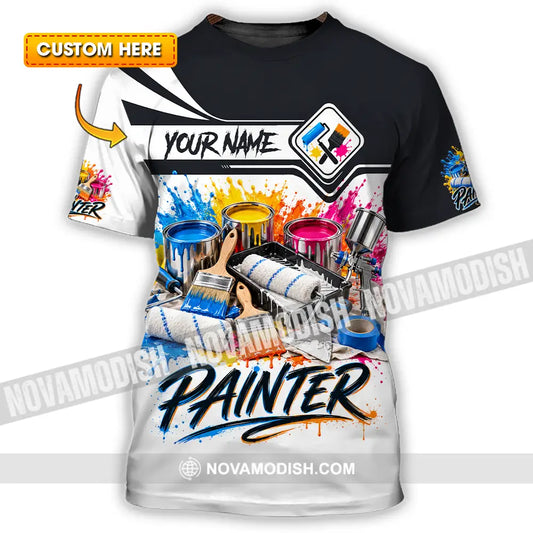 Unisex Shirt - Custom Painter Shirt - T-shirt