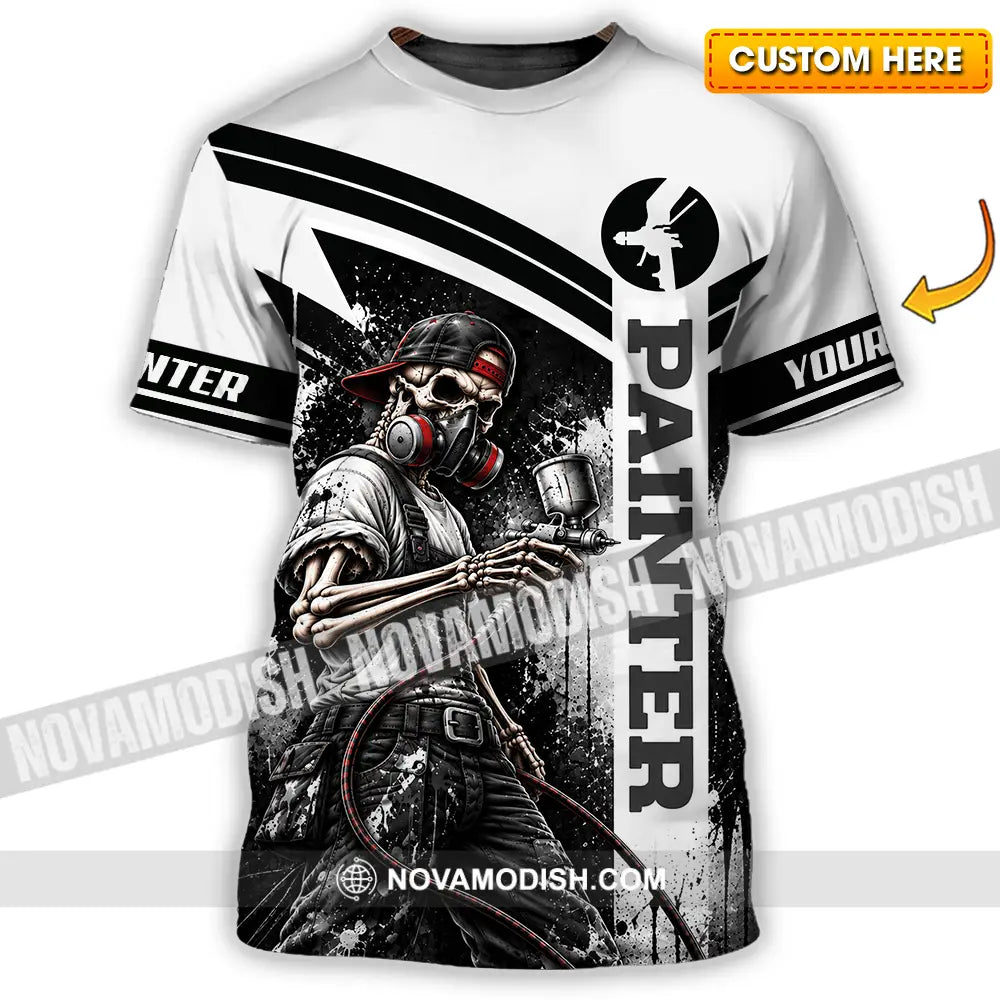 Unisex Shirt - Custom Painter Shirt - T-shirt