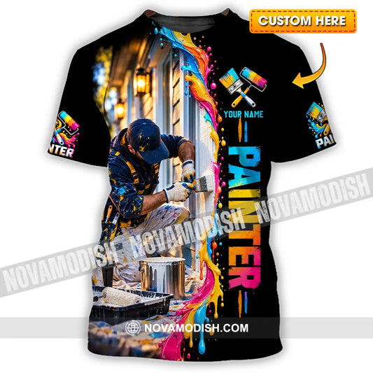Unisex Shirt - Custom Painter Shirt - T-shirt