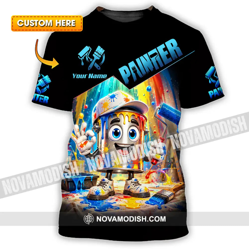 Unisex Shirt - Custom Painter Shirt - T-shirt