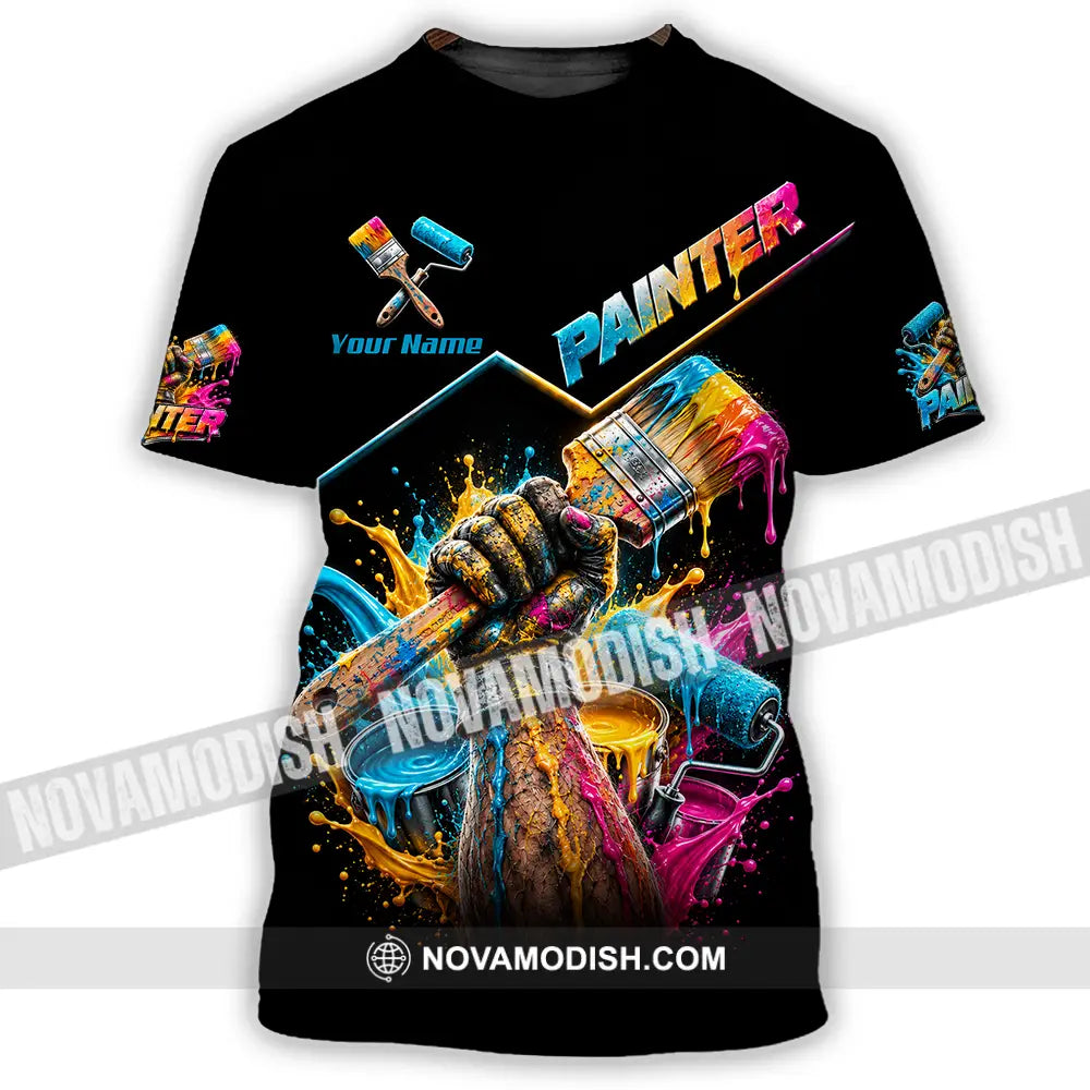 Unisex Shirt - Custom Painter Shirt - T-Shirt / S - T-shirt