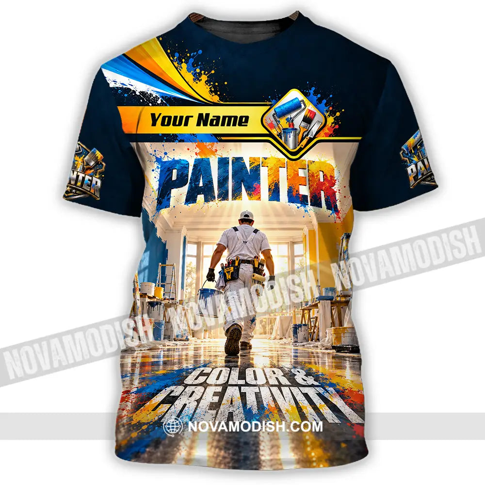 Unisex Shirt - Custom Painter Shirt - T-Shirt / S - T-shirt
