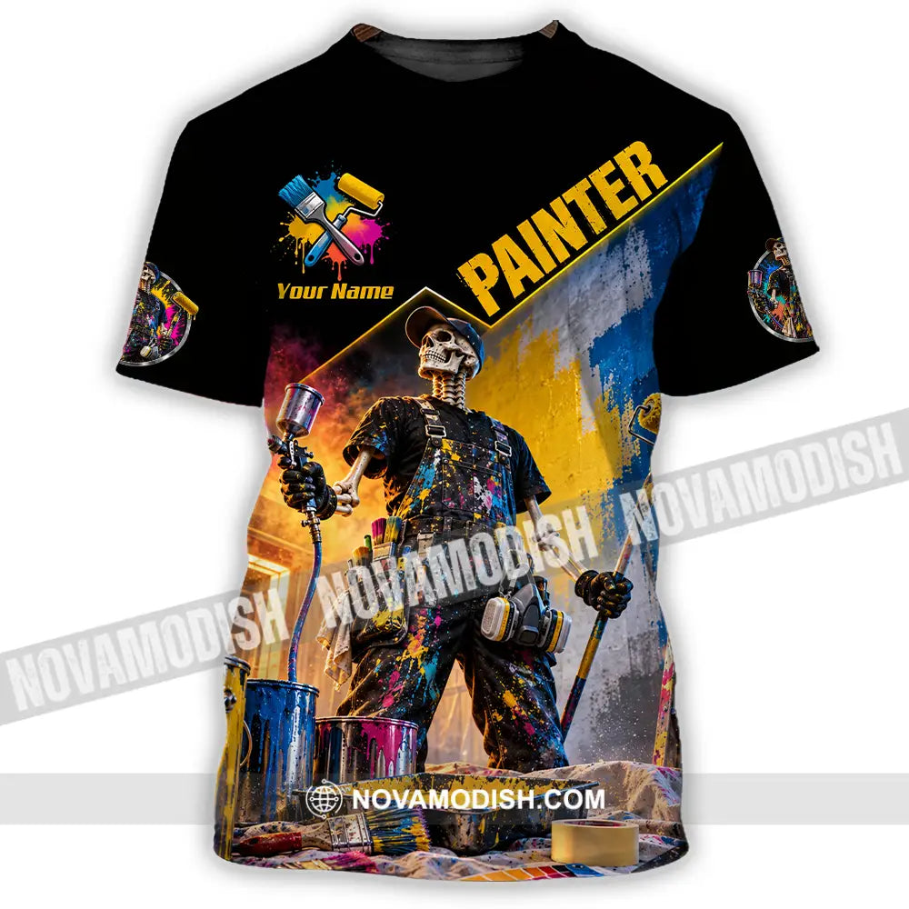 Unisex Shirt - Custom Painter Shirt - T-Shirt / S - T-shirt